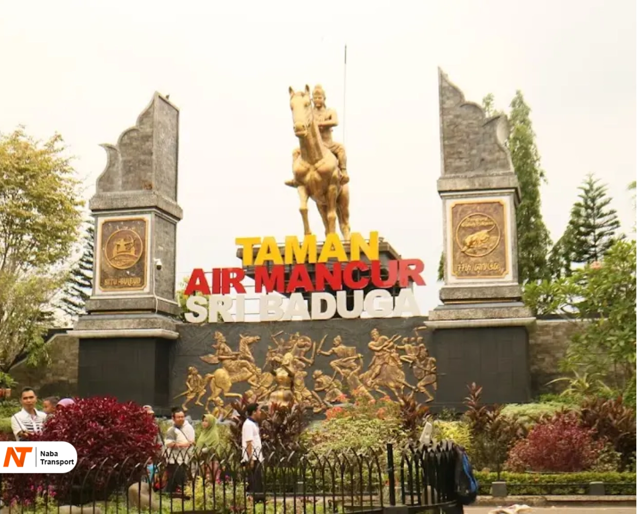 Taman air mancur sri baduga - rental avanza purwakarta