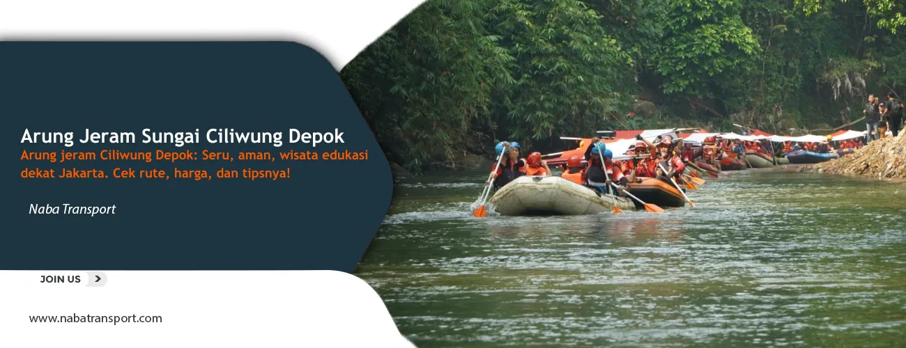 Arung Jeram Sungai Ciliwung Depok