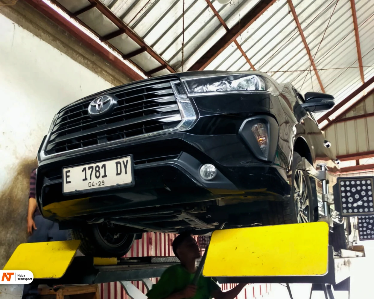 Spooring dam Balancing Velg Innova Reborn