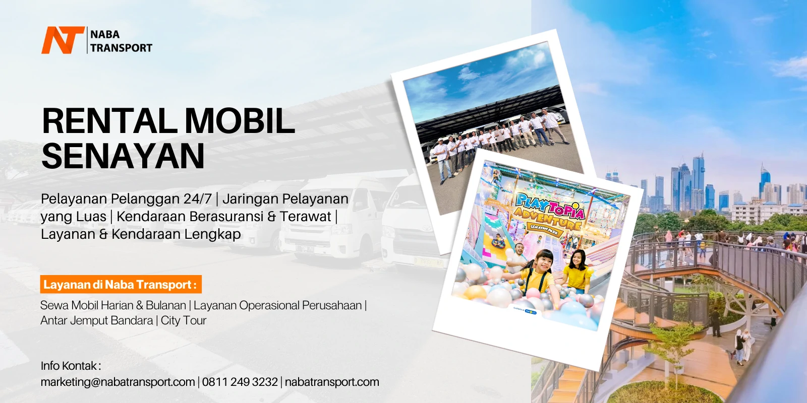rental mobil senayan